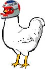 Pancho.  Rubens Barrichello's private messenger chicken