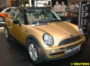 Trend magazine named the Mini Cooper Car of the Year at the North American International Auto Show in January