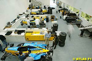 The Renault factory