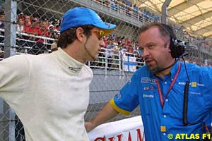with Jarno Trulli, earlier this year