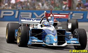 Paul Tracy on his way to a dominating victory