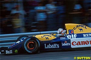 Nigel Mansell dominated the 1992 season