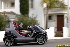 The Smart Crossblade has no windows and no doors and comes with a price tag just shy of 16,000 pounds