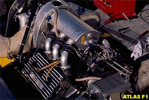A single turbo engine