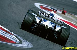 A BMW-Williams at the European GP