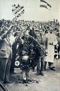 Nuvolari wins at the Nurburgring 1937 