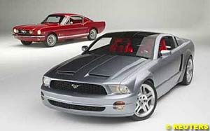Old and New Mustangs