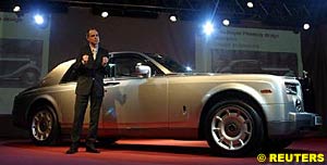 Ian Cameron, designer of the new Rolls Royce