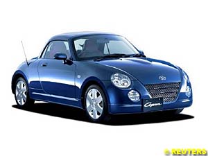 . At nearly a foot shorter than a Ford Ka, the Copen is a Japanese K-Class car, one of the miniature go-karts so loved in Japan. 