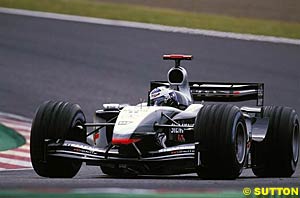 Coulthard outqualified Raikkonen 