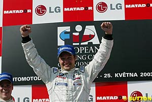 Andy Priaulx scores his first ETCC victory
