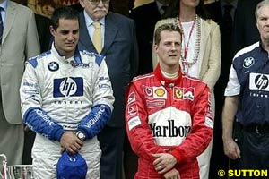 Montoya and Schumacher