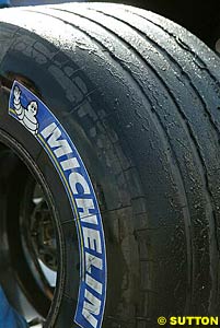 A Michelin tyre