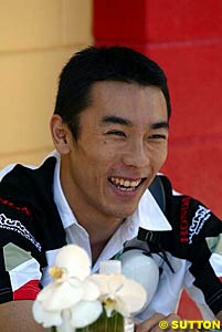 Honda protege Takuma Sato