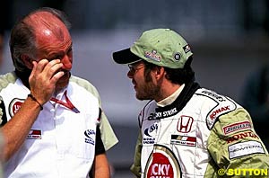 Richards and Villeneuve. Not best of friends