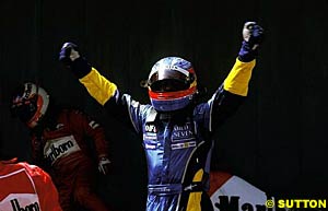 Fernando Alonso was the star of the race