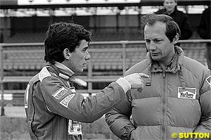 Senna meets Dennis in his F3 days, 1983