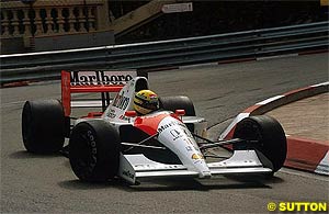 Senna in Monaco, 1991