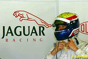 Testing the Jaguar in 2002