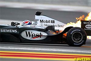 Raikkonen retired for the third time in three races