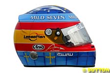 Helmet, Fernando Alonso