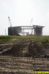 Construction of the Shanghai circuit