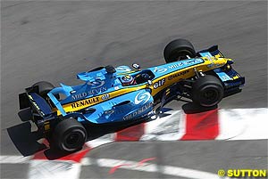 Fernando Alonso at Monaco