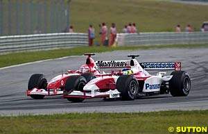 2003 Toyota & 2003 Ferrari