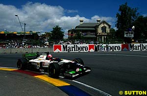 Pedro Lamy, Minardi-Ford, 1995 Grand Prix of Australia