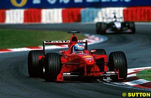 Mika Salo, Ferrari, 1999 Grand Prix of Italy