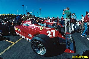 Gilles Villeneuve's Ferrari