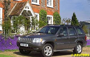 The Chrysler Jeep Grand Cherokee bears little comparison to its Wrangler sibling and yet underneath its heated leather seats is a rugged permanent four-wheel drive system with progressive differential and low speed transfer gearbox