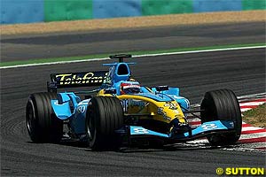 Alonso made Schumacher sweat