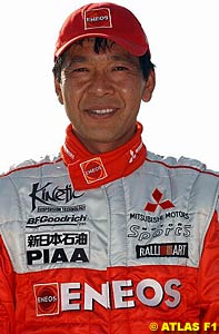 Rally leader Hiroshi Masuoka