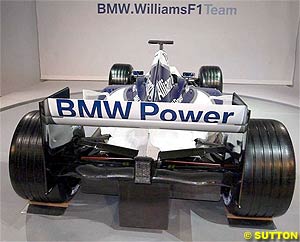 The FW26's rear end