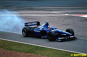 Olivier Panis in the Prost