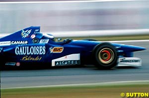 Gauloises used to be seen on the side of Prosts in Formula One