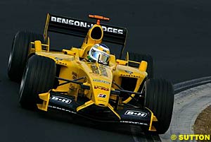 Giancarlo Fisichella, Jordan-Ford, 2003 Hungarian Grand Prix