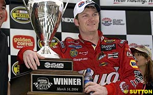 Atlanta winner Dale Earnhardt Jr