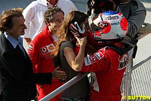 Rubens Barrichello wins the first Grand Prix of China