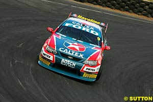 Russell Ingall won the round, but his triumph got lost in all the confusion