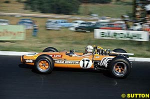 John Love, Brabham Repco BT20, 1968 Grand Prix of South Africa