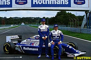 Launch of the 1994 Rothman Williams Renault