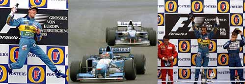 Images from European GP 1995