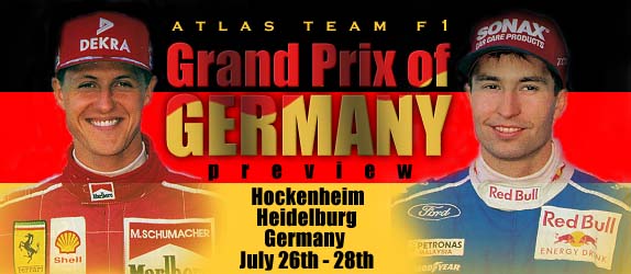 Atlas Team F1 Grand Prix of Germany Preview