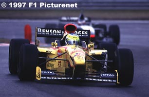 Hakkinen shadows Fisichella