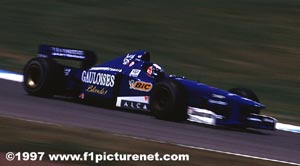 Panis arrives in the points
