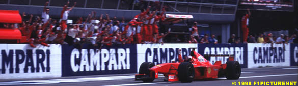 Schumacher brings it home