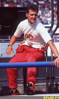 Schumacher at Monza