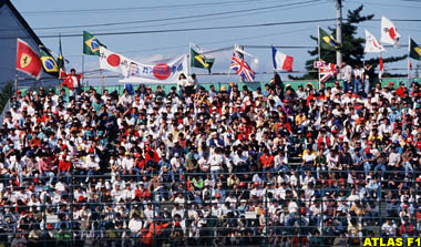 The Japanese Crowd at Suzuka